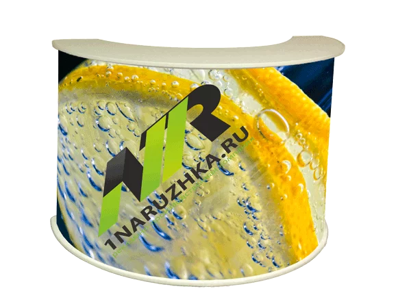 стойка ресепшн мобильная