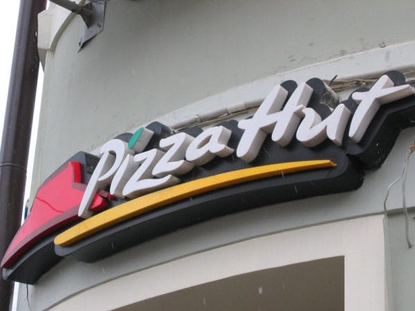 вывеска для кафе